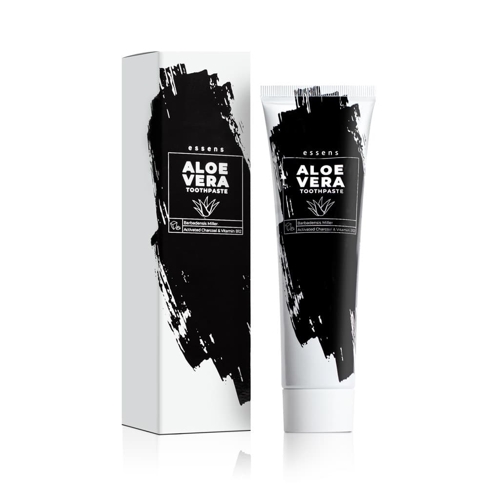 Zubná pasta s aktívnym uhlím a vitamínom B12